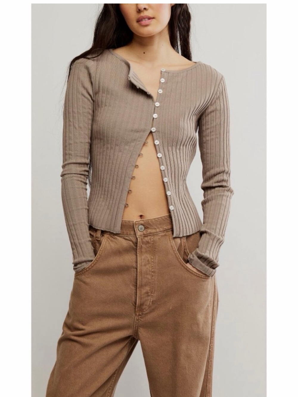 NWT Free People Tilly Long Sleeve Top 🔥 - Picture 2 of 5